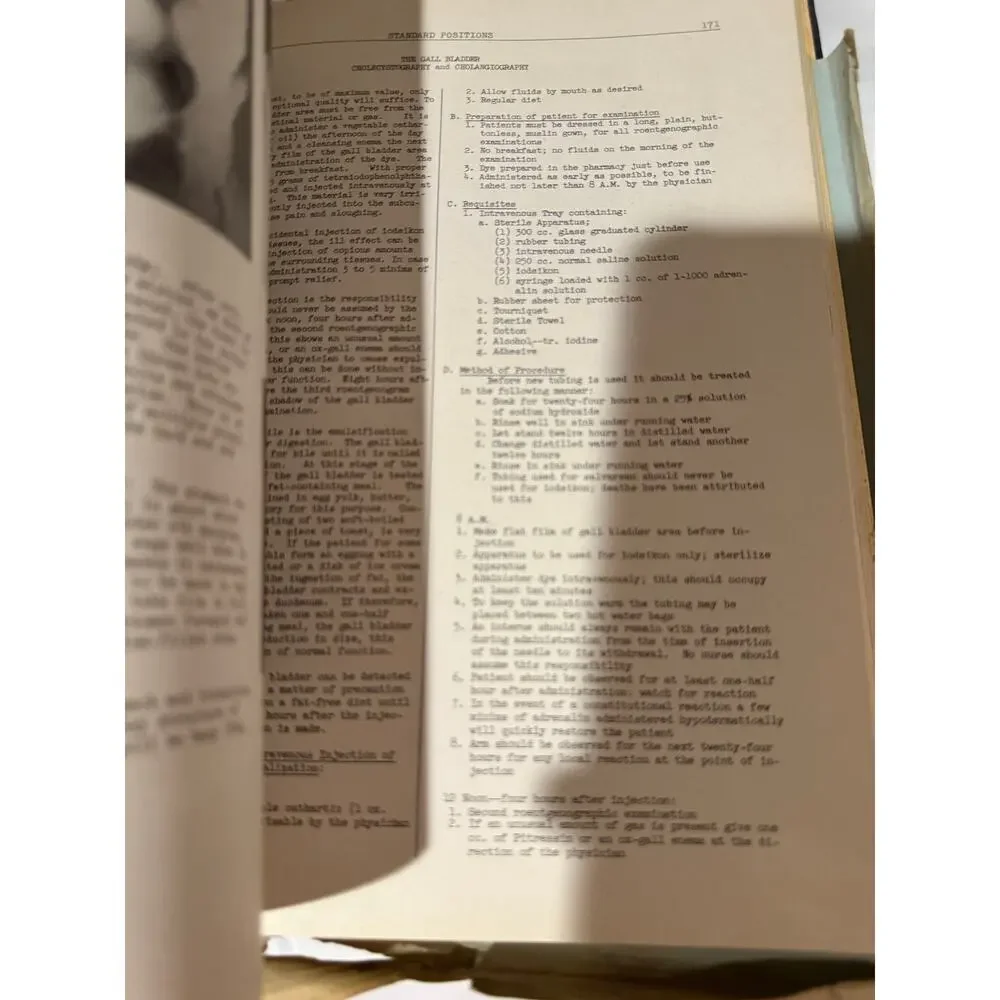 Manual of Roentgenological Technique by L.R. Sante - 1942 Hardcover w/DJ